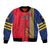 Custom Spain 2024 Football Sleeve Zip Bomber Jacket La Roja Go Champions - Wonder Print Shop