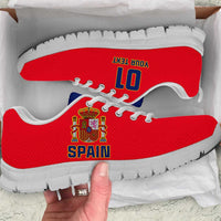Spain 2024 Football Sneakers La Roja Go Champions - Wonder Print Shop