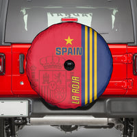 Spain 2024 Football Spare Tire Cover La Roja Go Champions - Wonder Print Shop