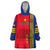 Custom Spain 2024 Football Wearable Blanket Hoodie La Roja Go Champions - Wonder Print Shop