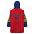 Custom Spain 2024 Football Wearable Blanket Hoodie La Roja Go Champions - Wonder Print Shop