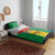 Sao Tome and Principe Independence Day Bedding Set Coat Of Arms Mix African Pattern - Wonder Print Shop