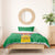 Sao Tome and Principe Independence Day Bedding Set Coat Of Arms Mix African Pattern - Wonder Print Shop
