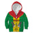 Sao Tome and Principe Independence Day Kid Hoodie Coat Of Arms Mix African Pattern - Wonder Print Shop