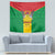 Sao Tome and Principe Independence Day Tapestry Coat Of Arms Mix African Pattern - Wonder Print Shop