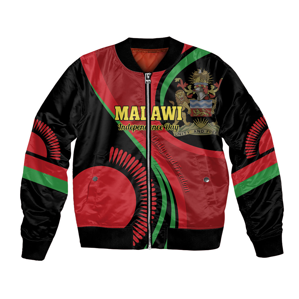 Malawi Independence Day Bomber Jacket Unity and Freedom - Wonder Print Shop