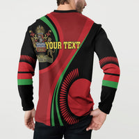 Malawi Independence Day Button Sweatshirt Unity and Freedom - Wonder Print Shop