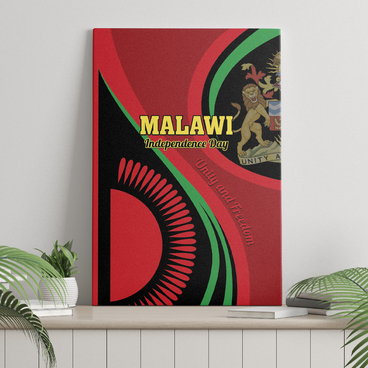 Malawi Independence Day Canvas Wall Art Unity and Freedom - Wonder Print Shop