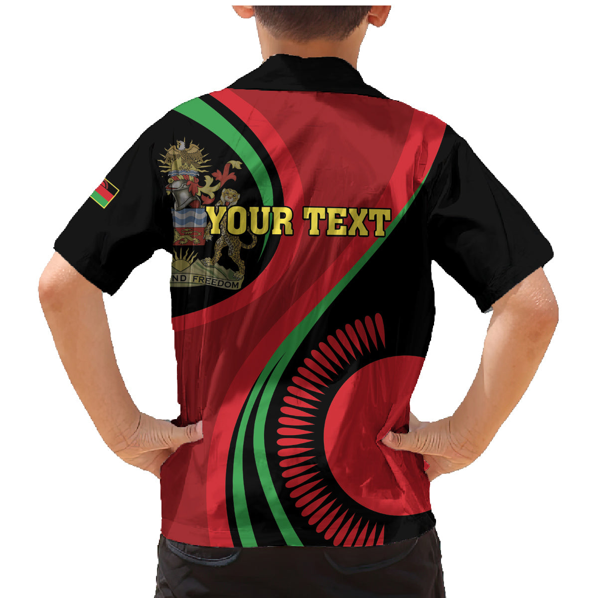 Malawi Independence Day Family Matching Mermaid Dress and Hawaiian Shirt Unity and Freedom - Wonder Print Shop