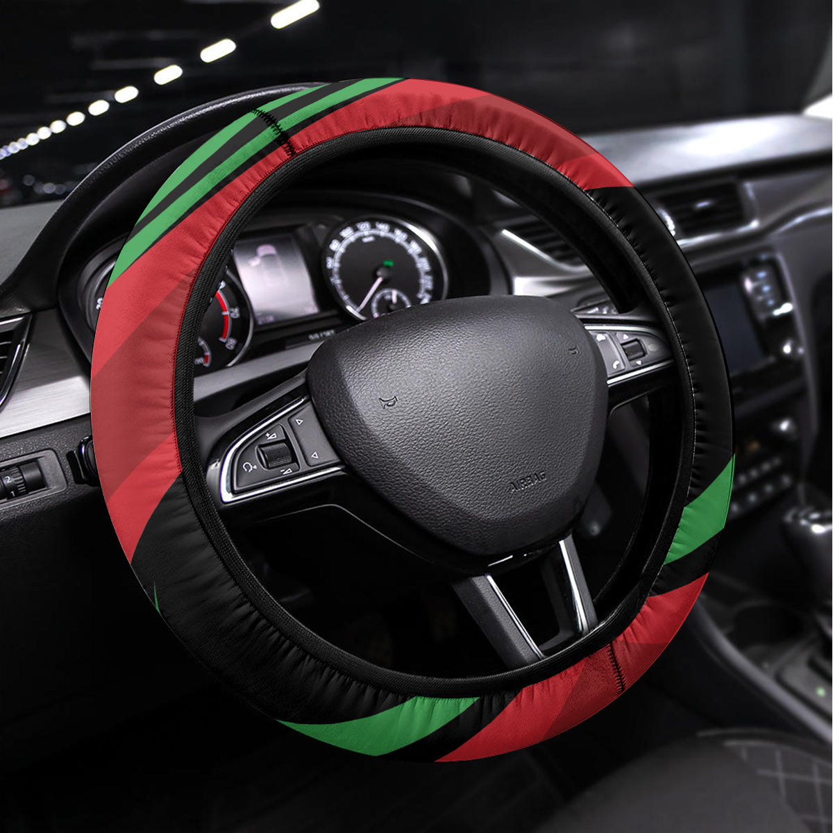 Malawi Independence Day Steering Wheel Cover Unity and Freedom - Wonder Print Shop
