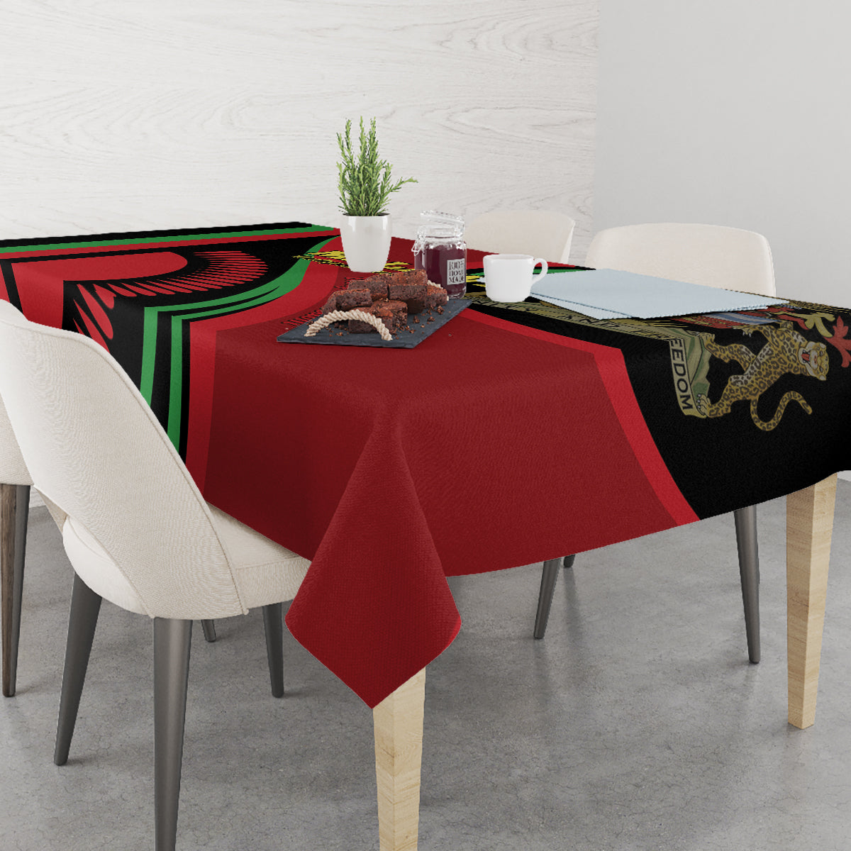 Malawi Independence Day Tablecloth Unity and Freedom - Wonder Print Shop
