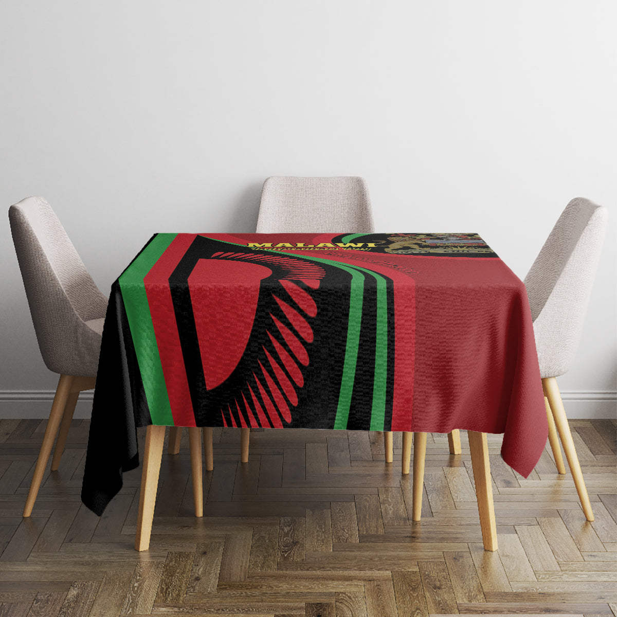 Malawi Independence Day Tablecloth Unity and Freedom - Wonder Print Shop