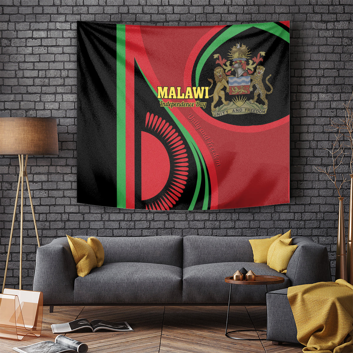 Malawi Independence Day Tapestry Unity and Freedom - Wonder Print Shop