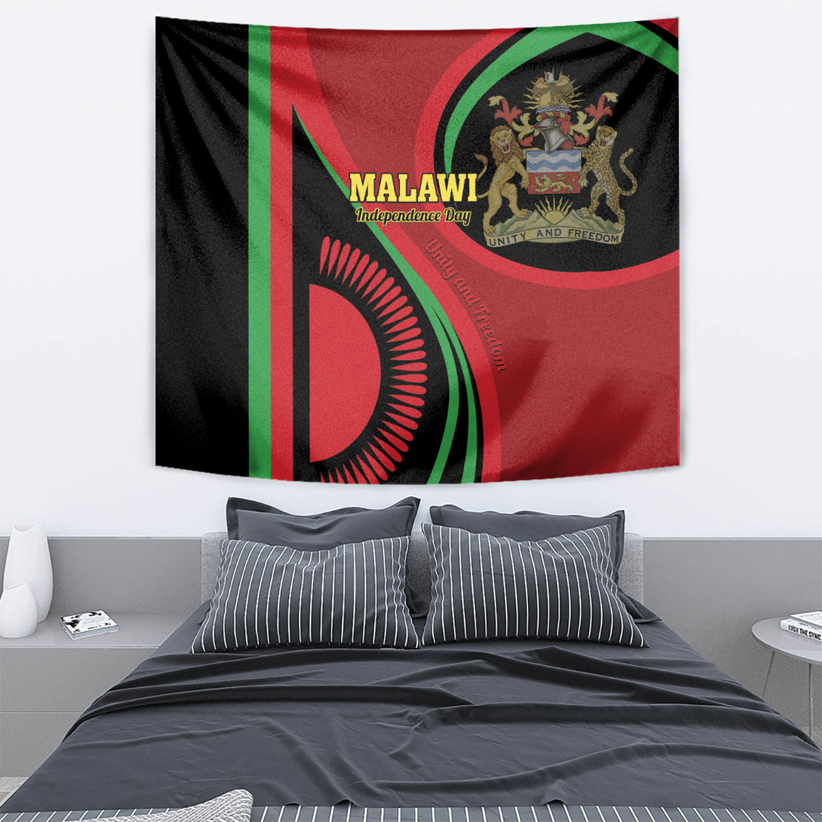 Malawi Independence Day Tapestry Unity and Freedom - Wonder Print Shop