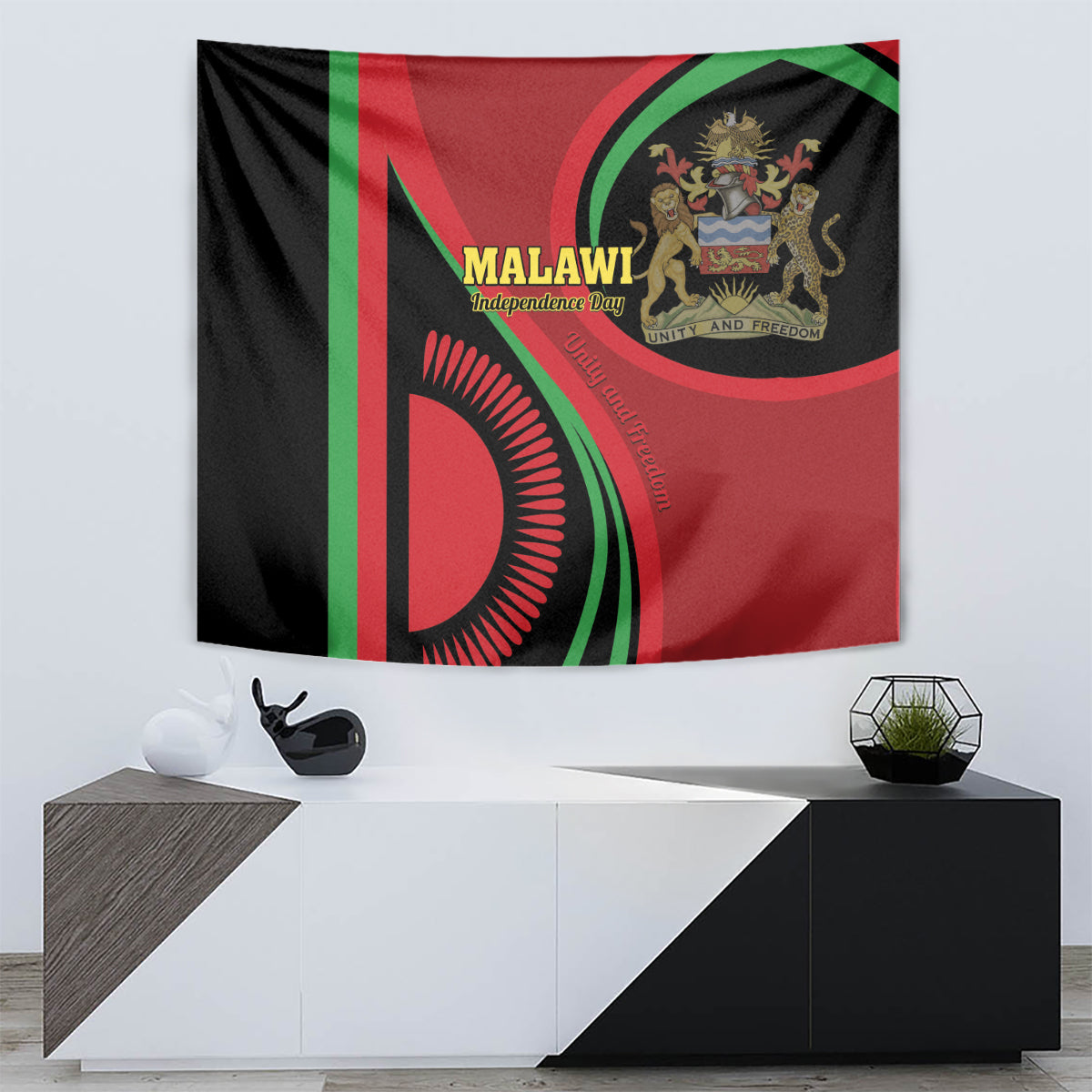 Malawi Independence Day Tapestry Unity and Freedom - Wonder Print Shop