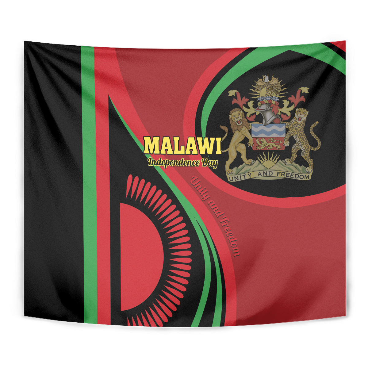 Malawi Independence Day Tapestry Unity and Freedom - Wonder Print Shop