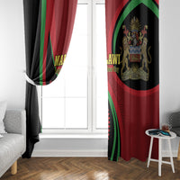 Malawi Independence Day Window Curtain Unity and Freedom - Wonder Print Shop