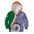 India Independence Day Kid Hoodie Indian Paisley Pattern - Wonder Print Shop