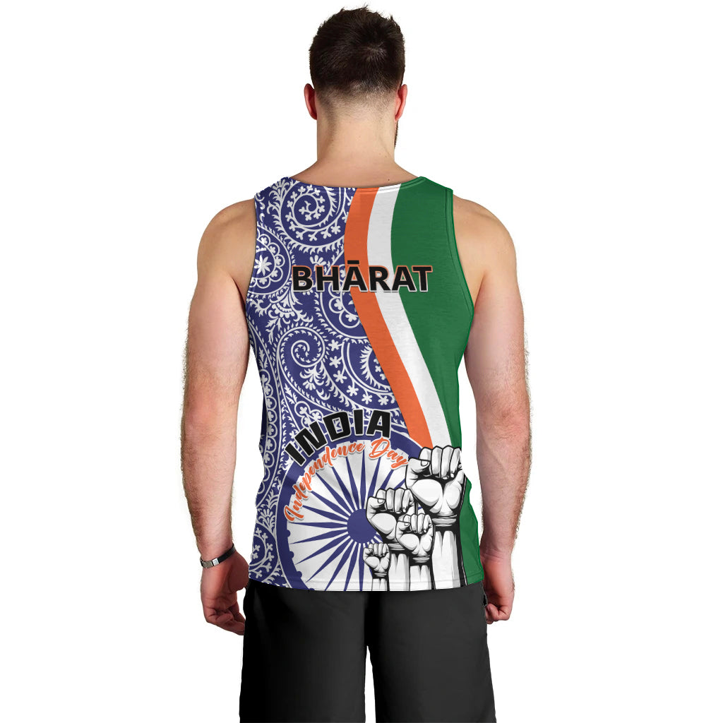 india-independence-day-men-tank-top-indian-paisley-pattern