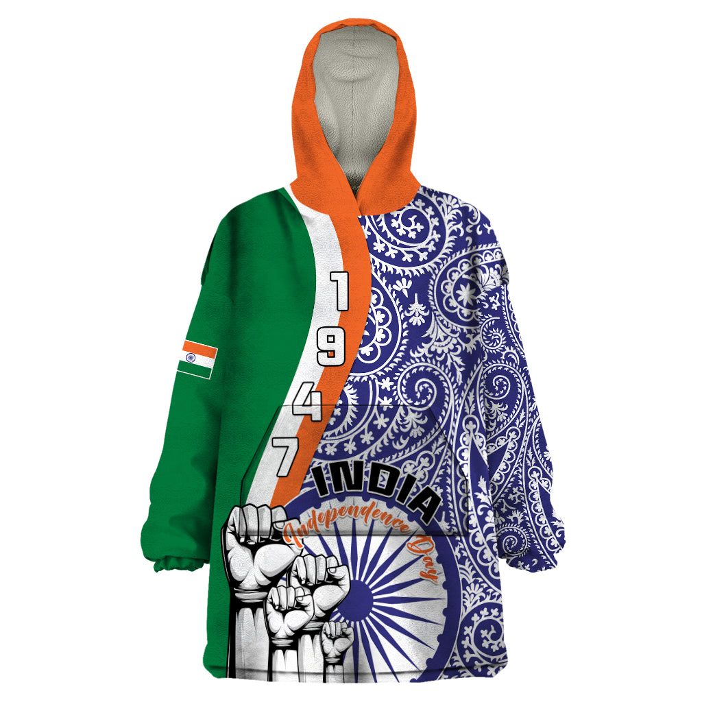 india-independence-day-wearable-blanket-hoodie-indian-paisley-pattern