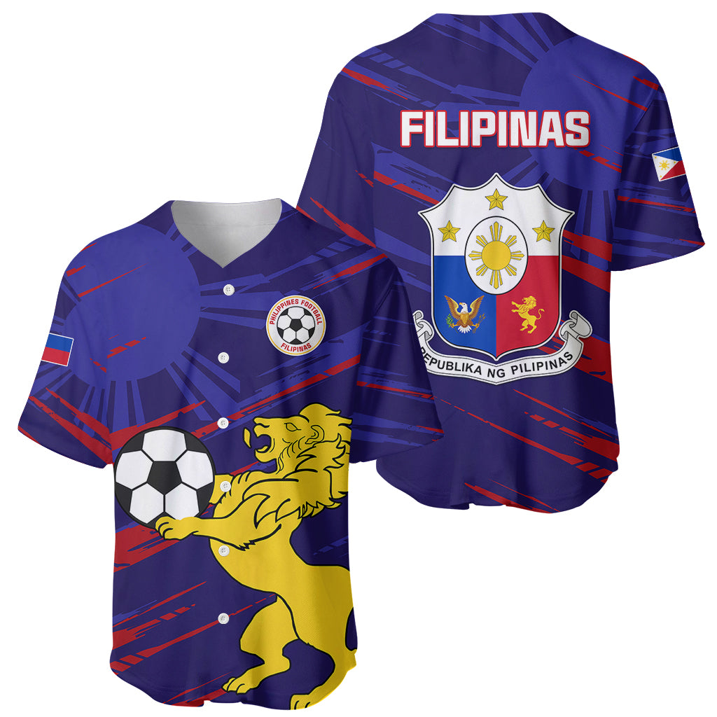 Philippines Football Baseball Jersey Filipinas Lion Sporty Style - Wonder Print Shop