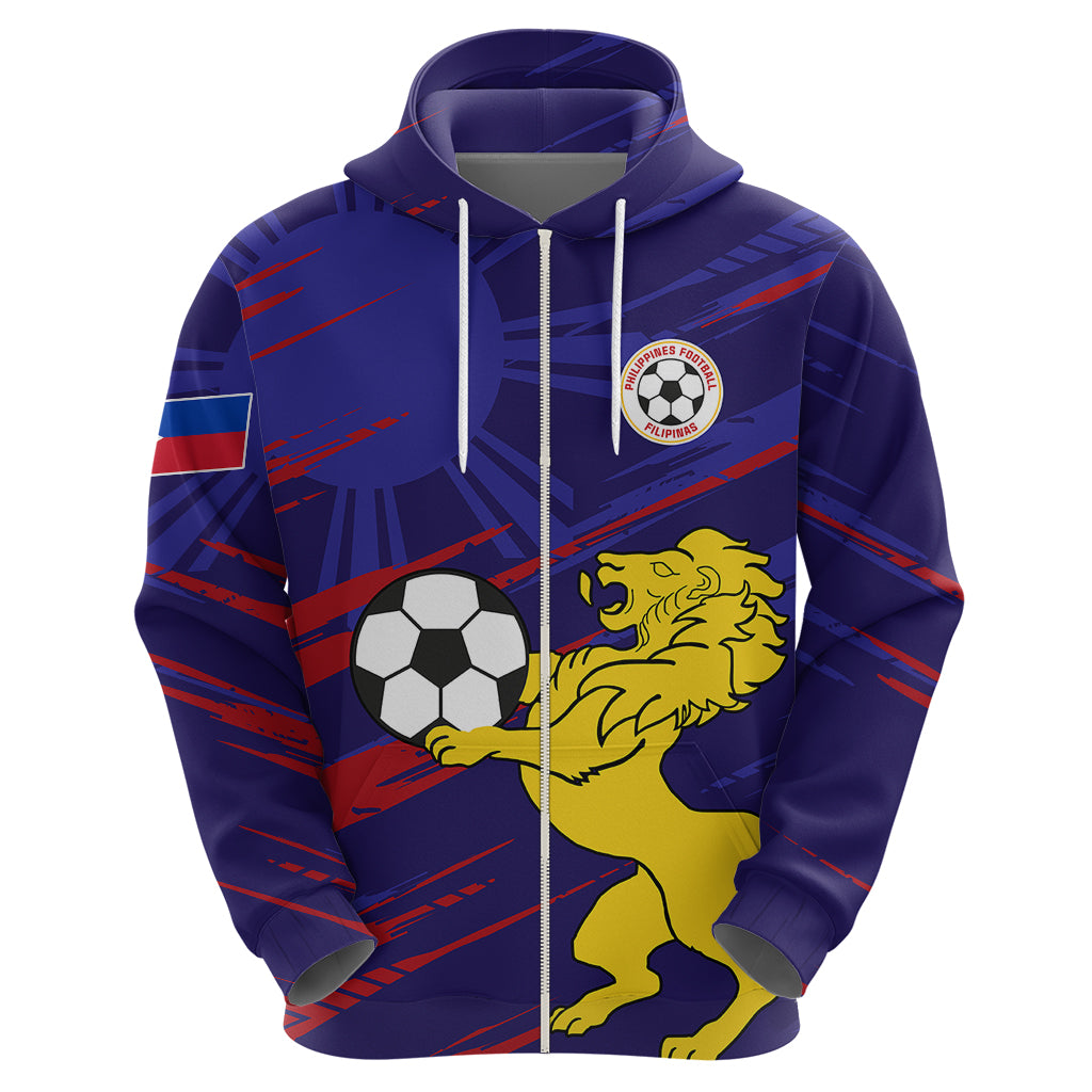 Philippines Football Hoodie Filipinas Lion Sporty Style - Wonder Print Shop