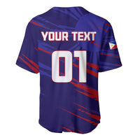 Personalised Philippines Football Baseball Jersey Filipinas Lion Sporty Style - Wonder Print Shop