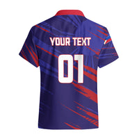 Personalised Philippines Football Hawaiian Shirt Filipinas Lion Sporty Style - Wonder Print Shop