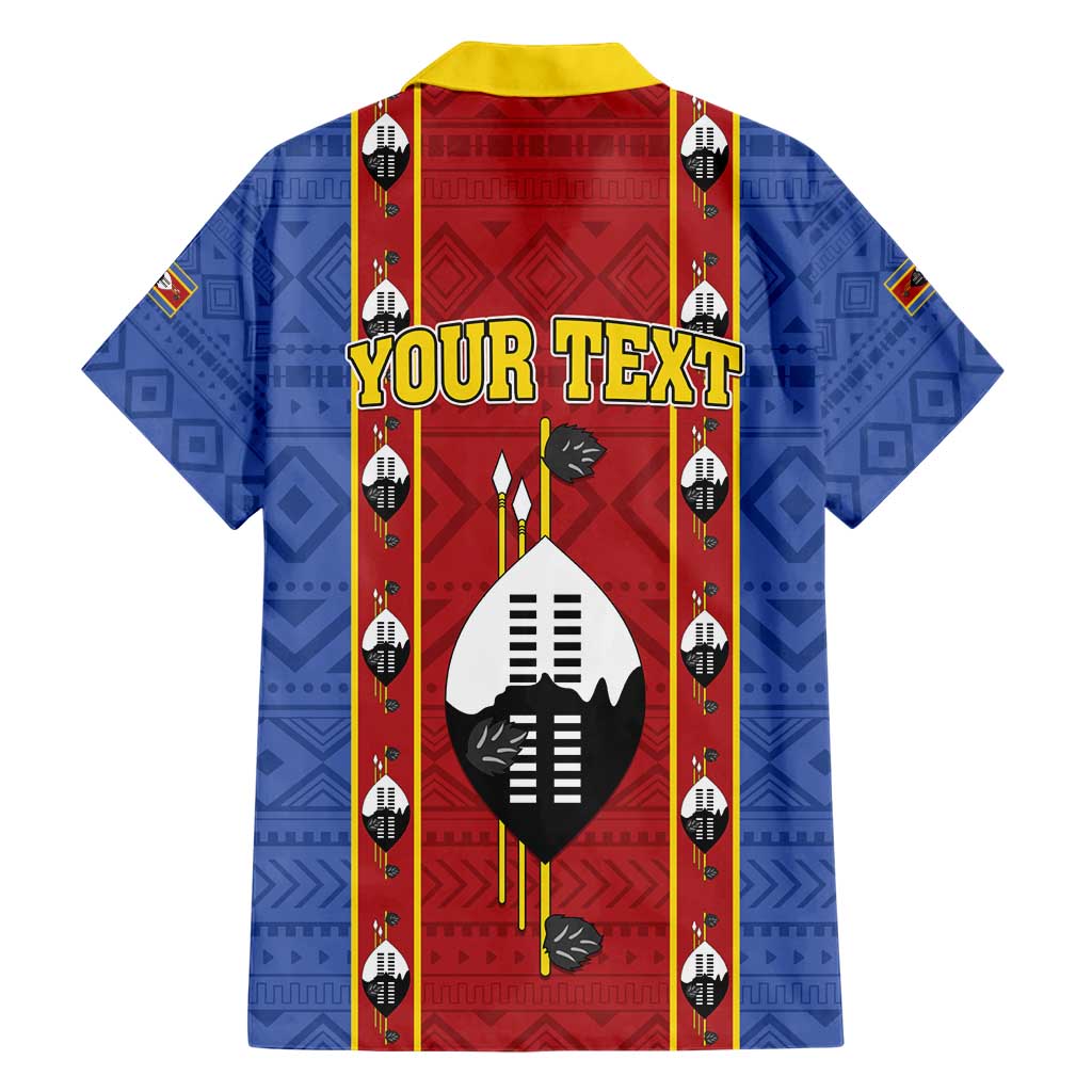 Eswatini African Pattern Family Matching Short Sleeve Bodycon Dress and Hawaiian Shirt Swaziland Shield Siyinqaba - Wonder Print Shop