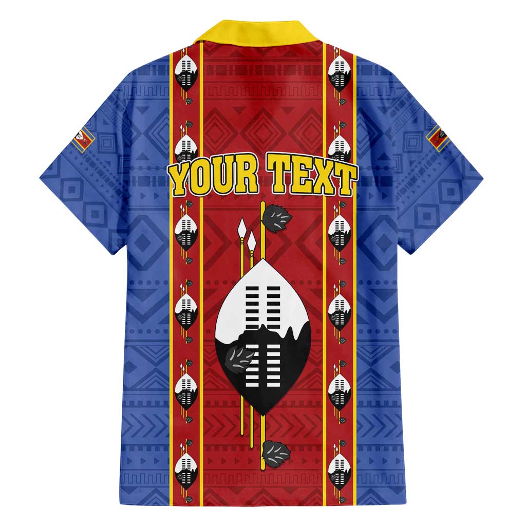 Eswatini African Pattern Family Matching Summer Maxi Dress and Hawaiian Shirt Swaziland Shield Siyinqaba - Wonder Print Shop