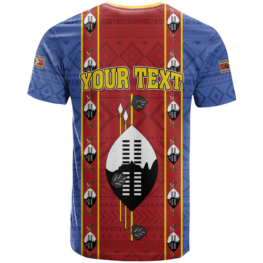 Eswatini African Pattern T Shirt Swaziland Shield Siyinqaba - Wonder Print Shop