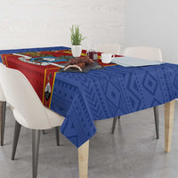 Eswatini African Pattern Tablecloth Swaziland Shield Siyinqaba - Wonder Print Shop