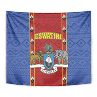 Eswatini African Pattern Tapestry Swaziland Shield Siyinqaba - Wonder Print Shop