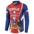 Chile Independence Day Button Sweatshirt September 18 Por la razon o la fuerza - Wonder Print Shop