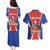 Chile Independence Day Couples Matching Puletasi and Hawaiian Shirt September 18 Por la razon o la fuerza - Wonder Print Shop