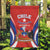 Chile Independence Day Garden Flag September 18 Por la razon o la fuerza - Wonder Print Shop