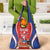 Chile Independence Day Grocery Bag September 18 Por la razon o la fuerza