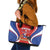 Chile Independence Day Leather Tote Bag September 18 Por la razon o la fuerza - Wonder Print Shop