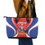 Chile Independence Day Leather Tote Bag September 18 Por la razon o la fuerza - Wonder Print Shop