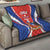 Chile Independence Day Quilt September 18 Por la razon o la fuerza - Wonder Print Shop