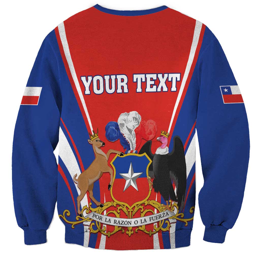 Chile Independence Day Sweatshirt September 18 Por la razon o la fuerza - Wonder Print Shop