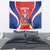 Chile Independence Day Tapestry September 18 Por la razon o la fuerza - Wonder Print Shop