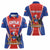 Chile Independence Day Women Polo Shirt September 18 Por la razon o la fuerza - Wonder Print Shop