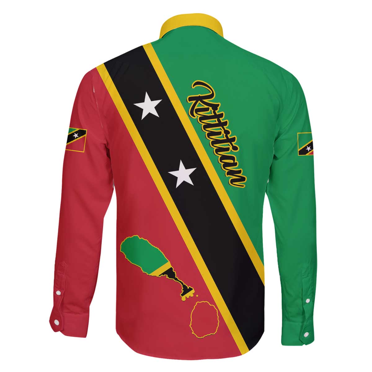 Saint Kitts and Nevis Family Matching Puletasi and Hawaiian Shirt Country Above Self - Wonder Print Shop