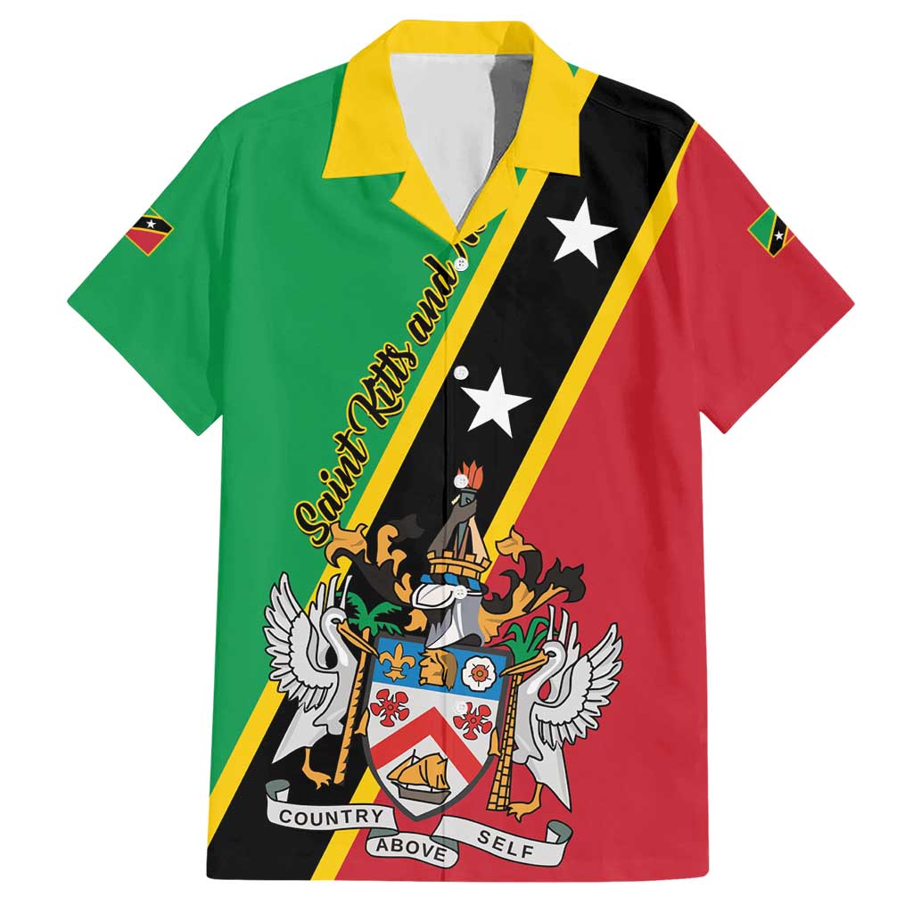 Saint Kitts and Nevis Hawaiian Shirt Country Above Self - Wonder Print Shop