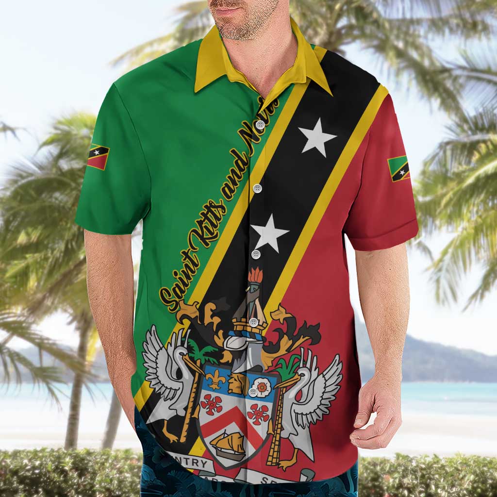 Saint Kitts and Nevis Hawaiian Shirt Country Above Self - Wonder Print Shop