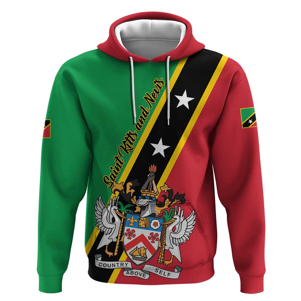 Saint Kitts and Nevis Hoodie Country Above Self - Wonder Print Shop
