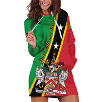 Saint Kitts and Nevis Hoodie Dress Country Above Self - Wonder Print Shop