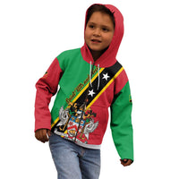 Saint Kitts and Nevis Kid Hoodie Country Above Self - Wonder Print Shop
