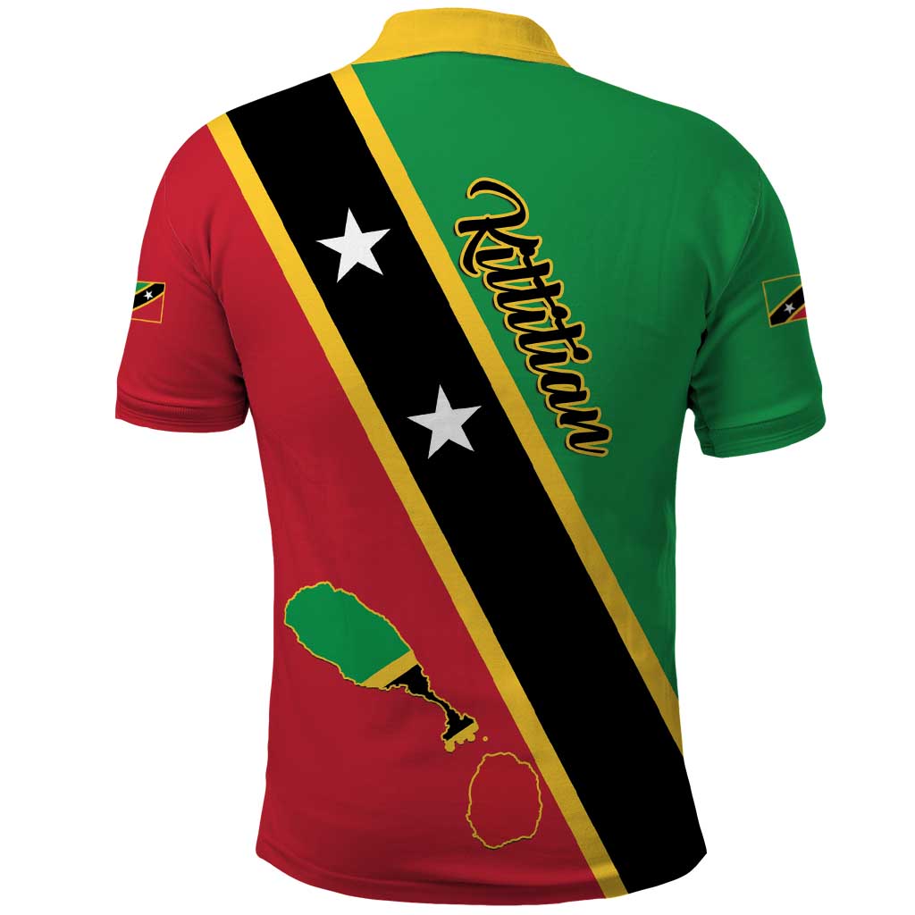 Saint Kitts and Nevis Polo Shirt Country Above Self - Wonder Print Shop